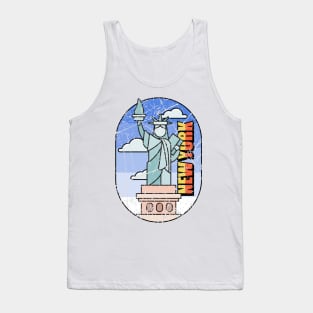 New York USA Tank Top